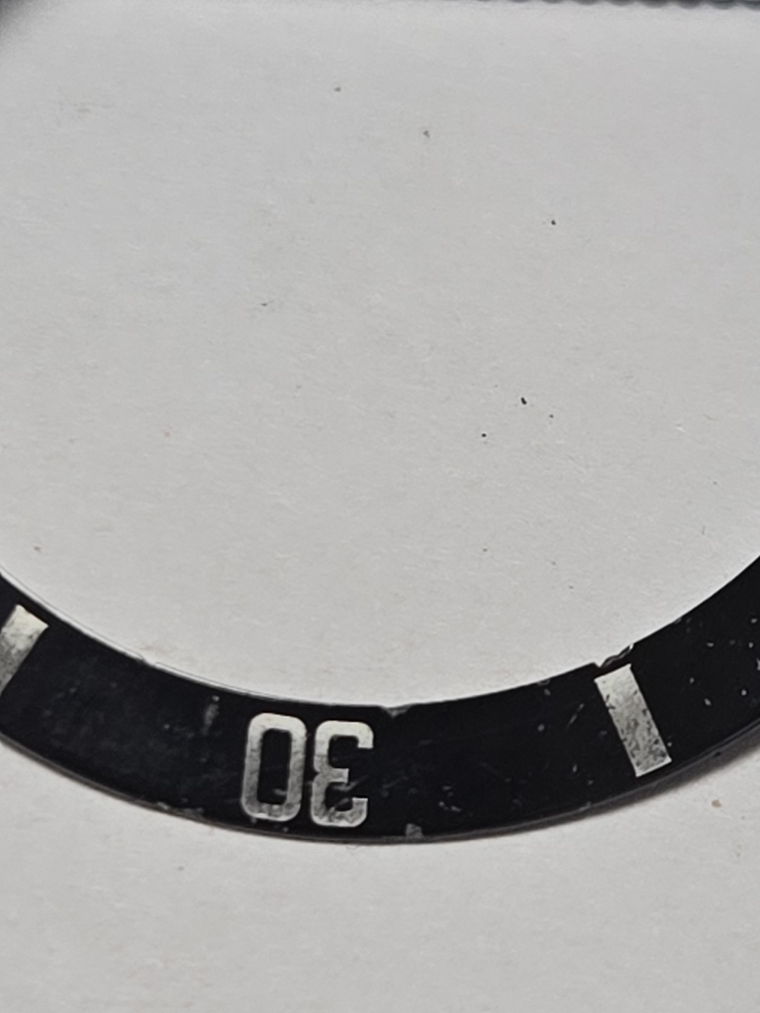 Rolex Insert ,Sea Dweller 16660 , Creamy Pearl Tritium, , Genuine