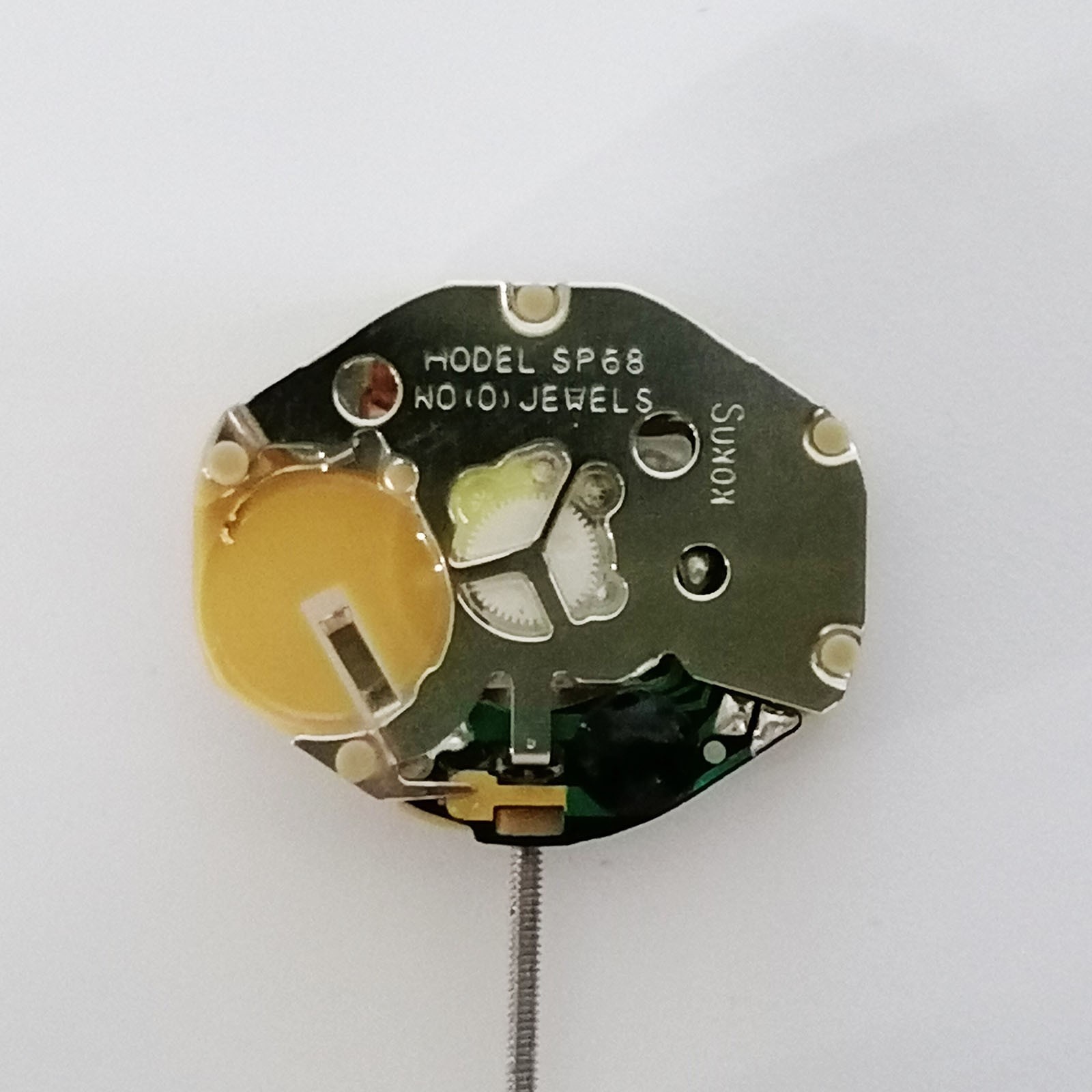 For SP68 Movement Three-Hand No-Calendar Quartz Movement Watch Part Accessories