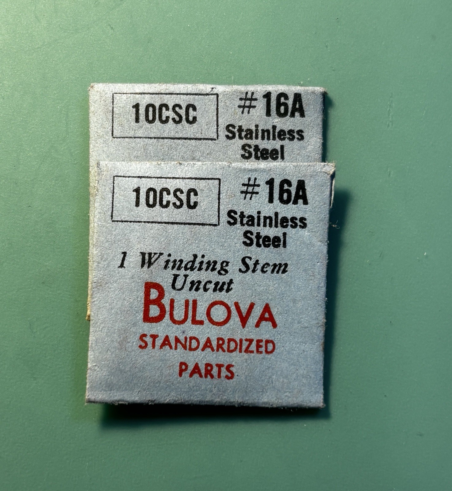 BULOVA 10CSC NOS Watch Parts – Choose From List – New Old Stock
