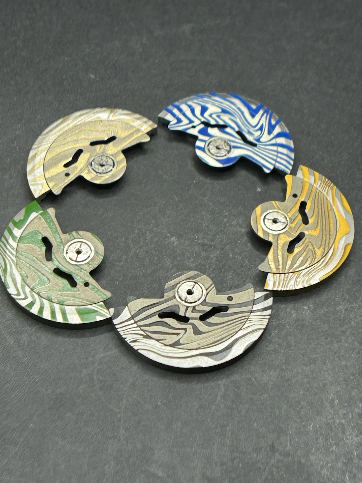 CUSTOM ENGRAVED NH 35, 34, 36, 38 WATCH ROTOR OSCILLATING WEIGHT