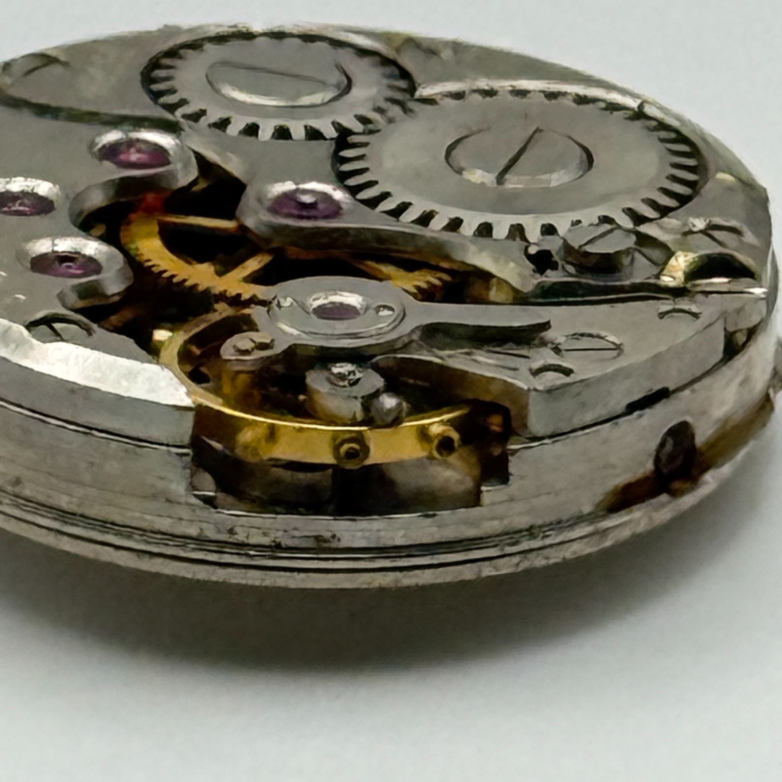 Chaika 1600 Watch Movement Volga Foreign Manual Wind Vintage Parts Repair 16.4mm