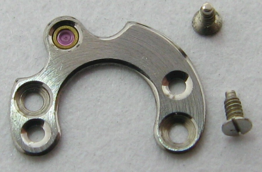 Patek Philippe Geneva 13.5 320 part pallet / anchor bridge & screws