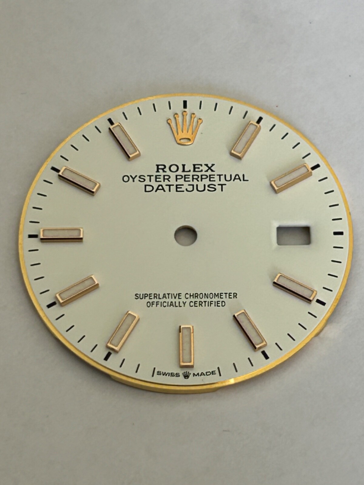 NEW Original Rolex Datejust 36MM rose gold index Dial for reference 126231