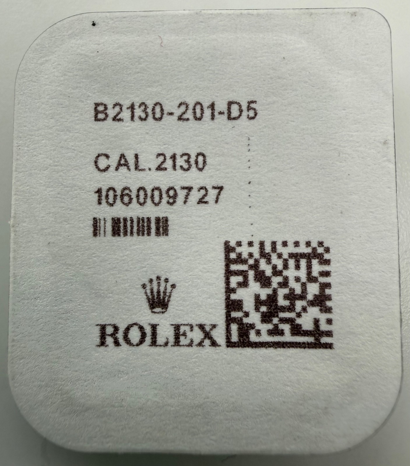Genuine Rolex Cal. 2130 Part 201 Winding Stem 5pcs Original NOS
