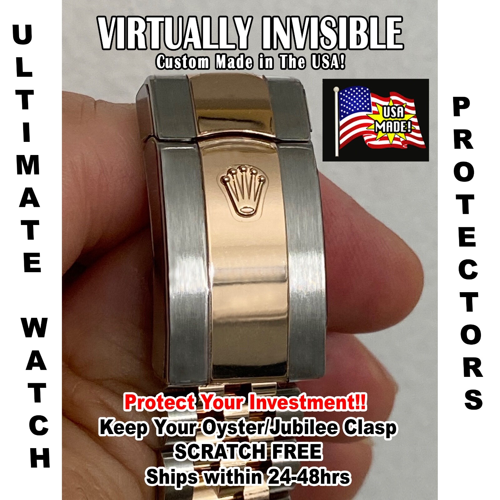 Protectors for-Rolex Datejust 41 Jubilee Clasp / Bezel Set HD HIGHEST RATINGS