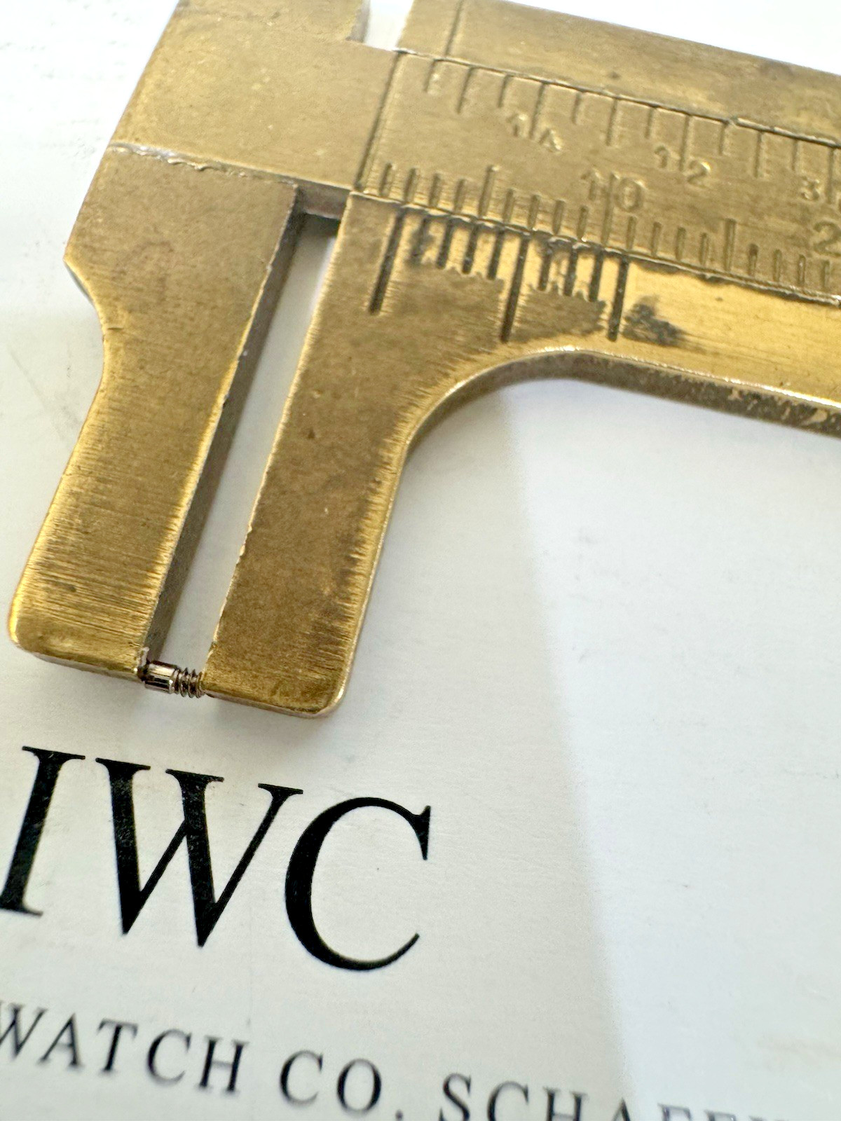 IWC/PORSCHE DESIGN TITANIUM CASE SCREW WATCH REF IWC 3500 NEW RARE OEM SWISS