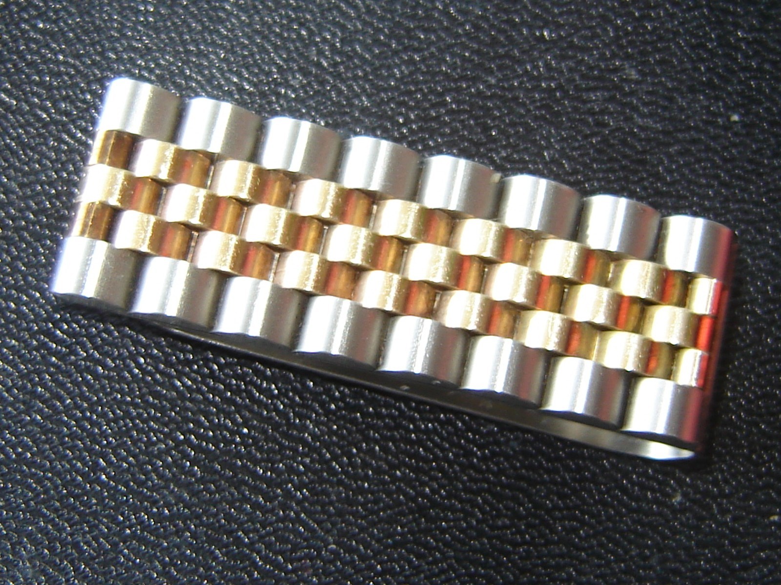 Rolex Jubilee 15.5mm Two Tone 18K Yellow Gold & SS Link Money Clip
