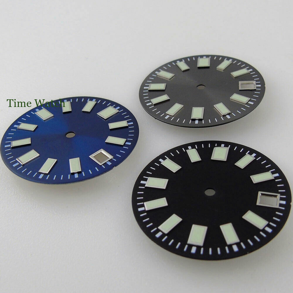 29mm Sunburst Watch Dial+Luminous Hand Fit NH35 ETA2824 PT5000 Miyota8215 DG2813
