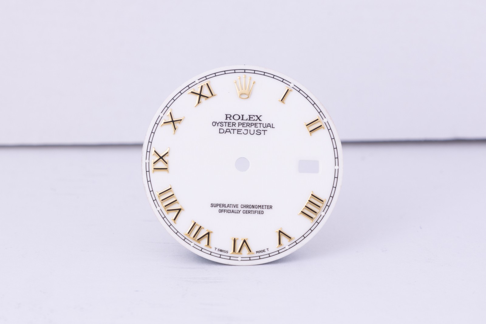 Rolex Datejust White Roman Dial for Model 16013 – 16233 FCD30595