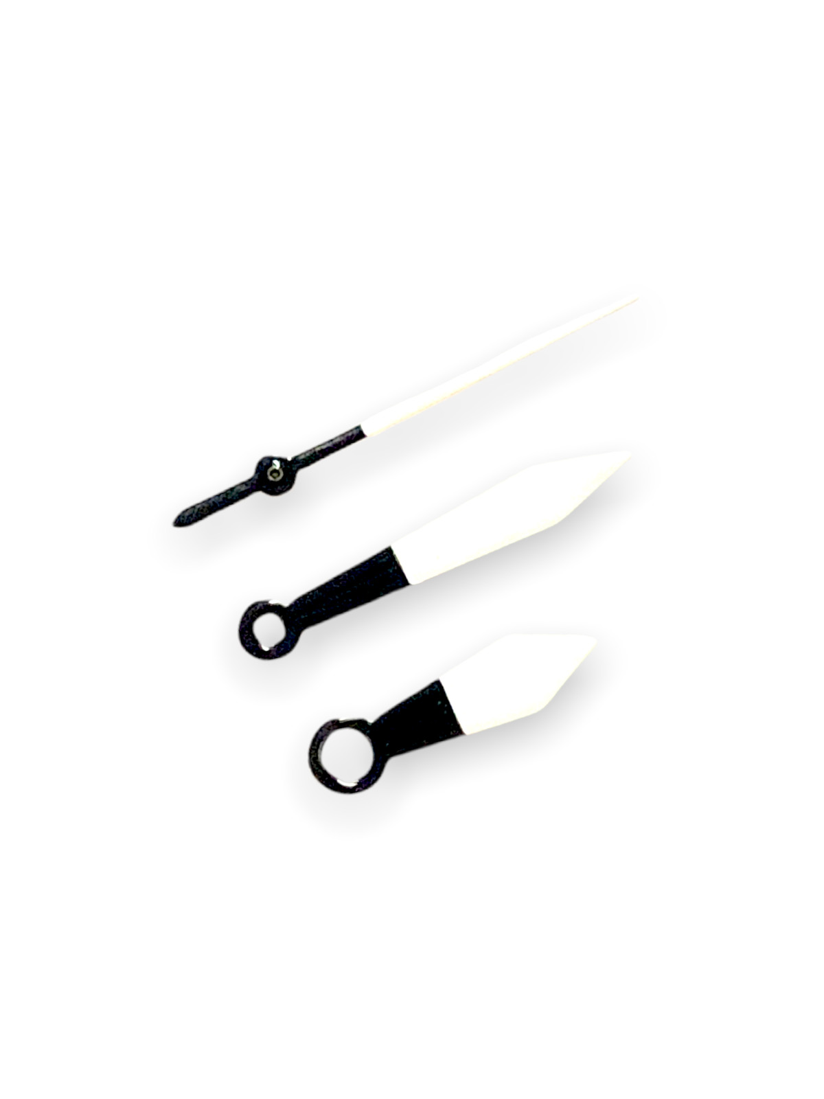 Pilot Style Watch Hand Set – Black/White – CT867