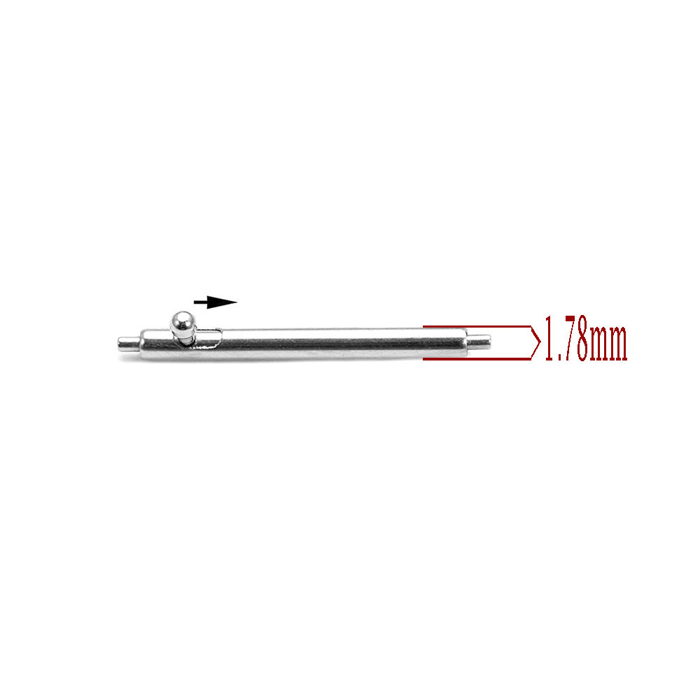 2pcs Stainless Steel Quick Released Spring Bars Link Pins for Watch Strap