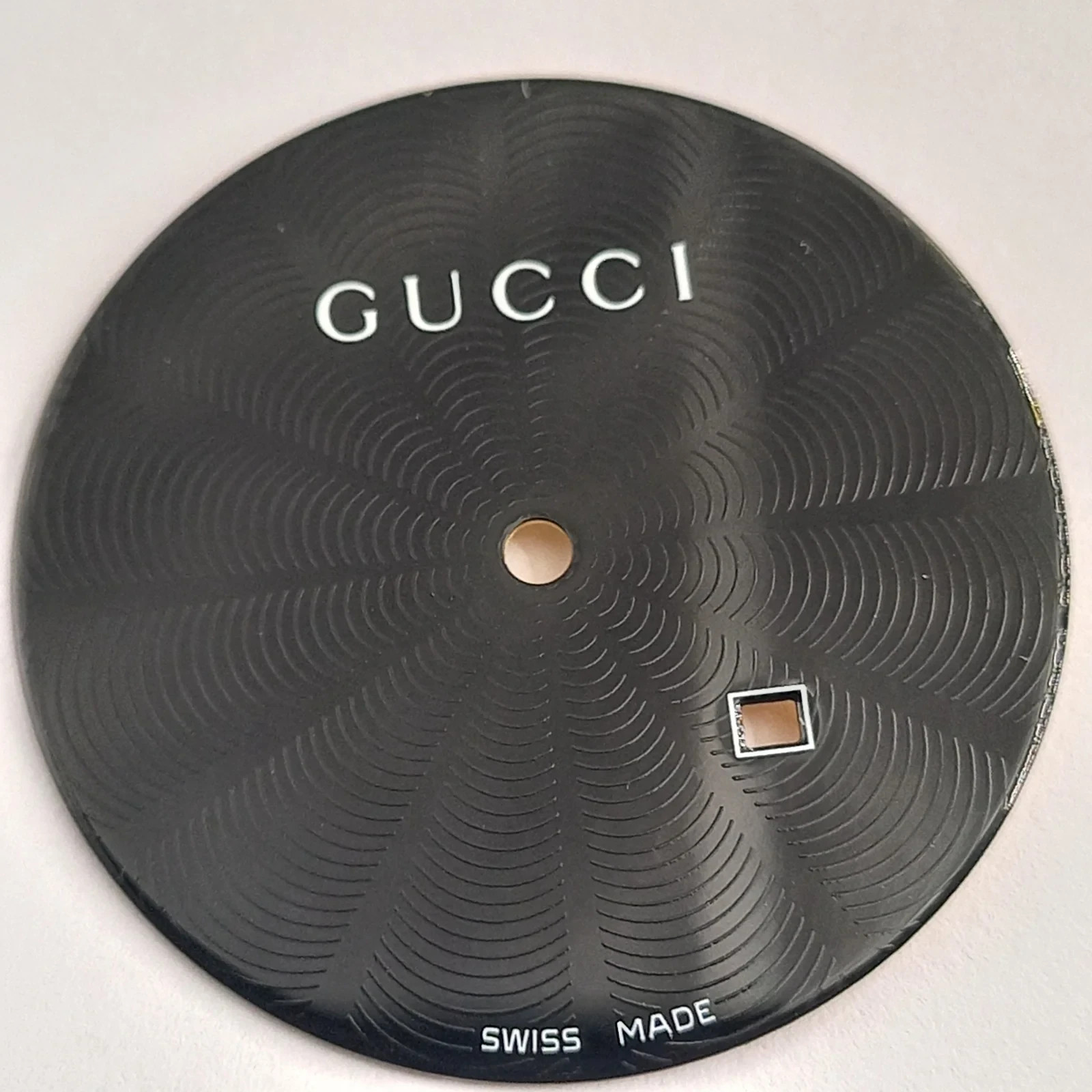 GUCCI Original Dail Part No.YDA05248 COLOR BLACK