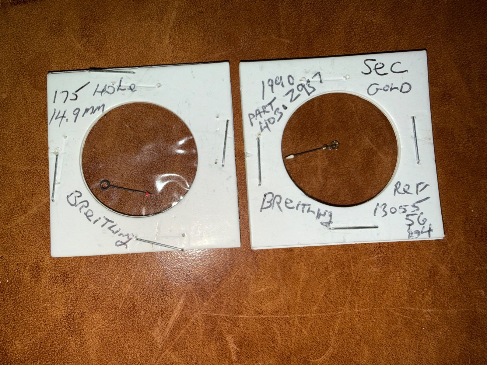 28 Rolex Hands Watchmakers Find For Submariner, GMT, Y Master, Datejust ETC.