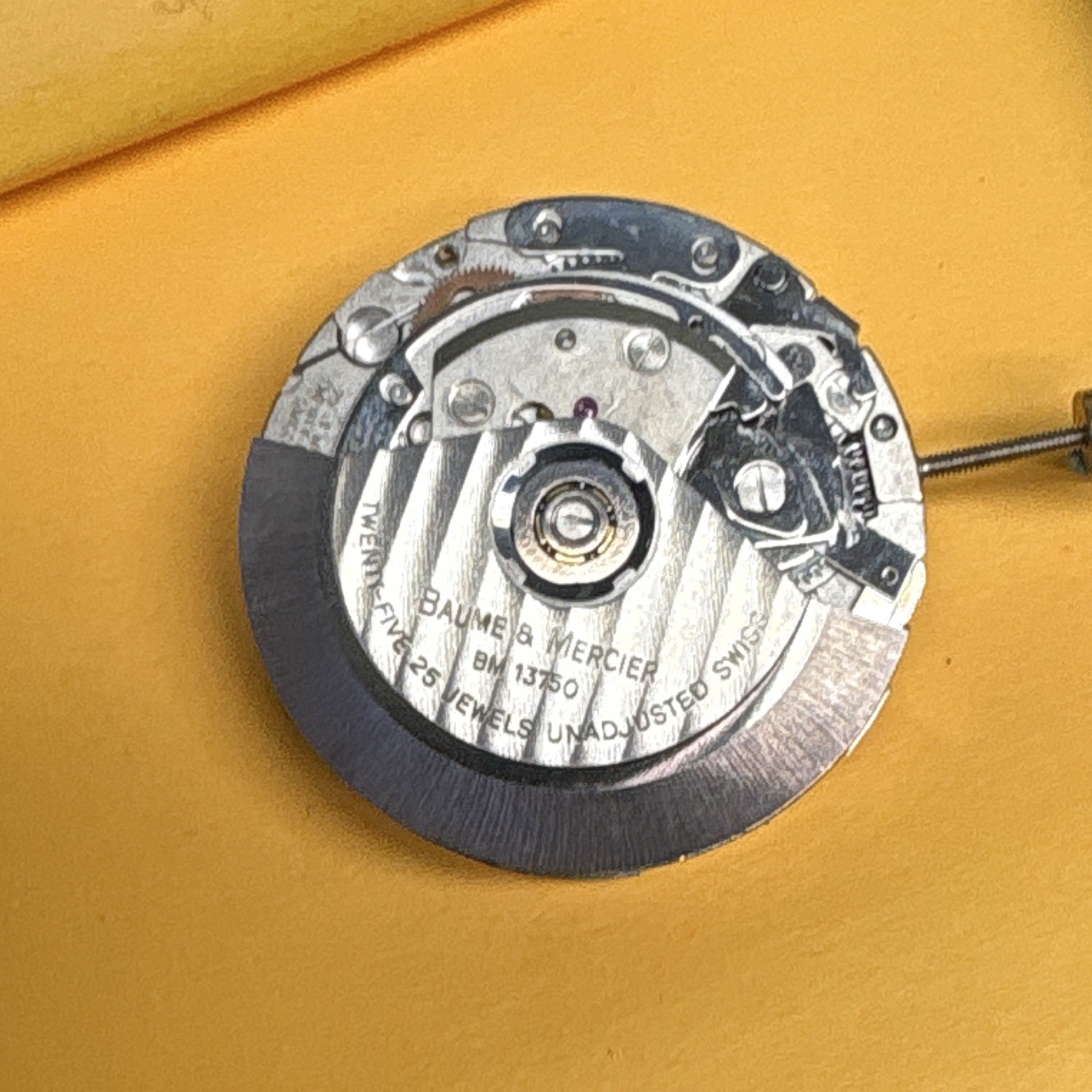 Baume & Mercier 1350 Mechanical Chronograph Watch Movement Caliber BM1350 7750
