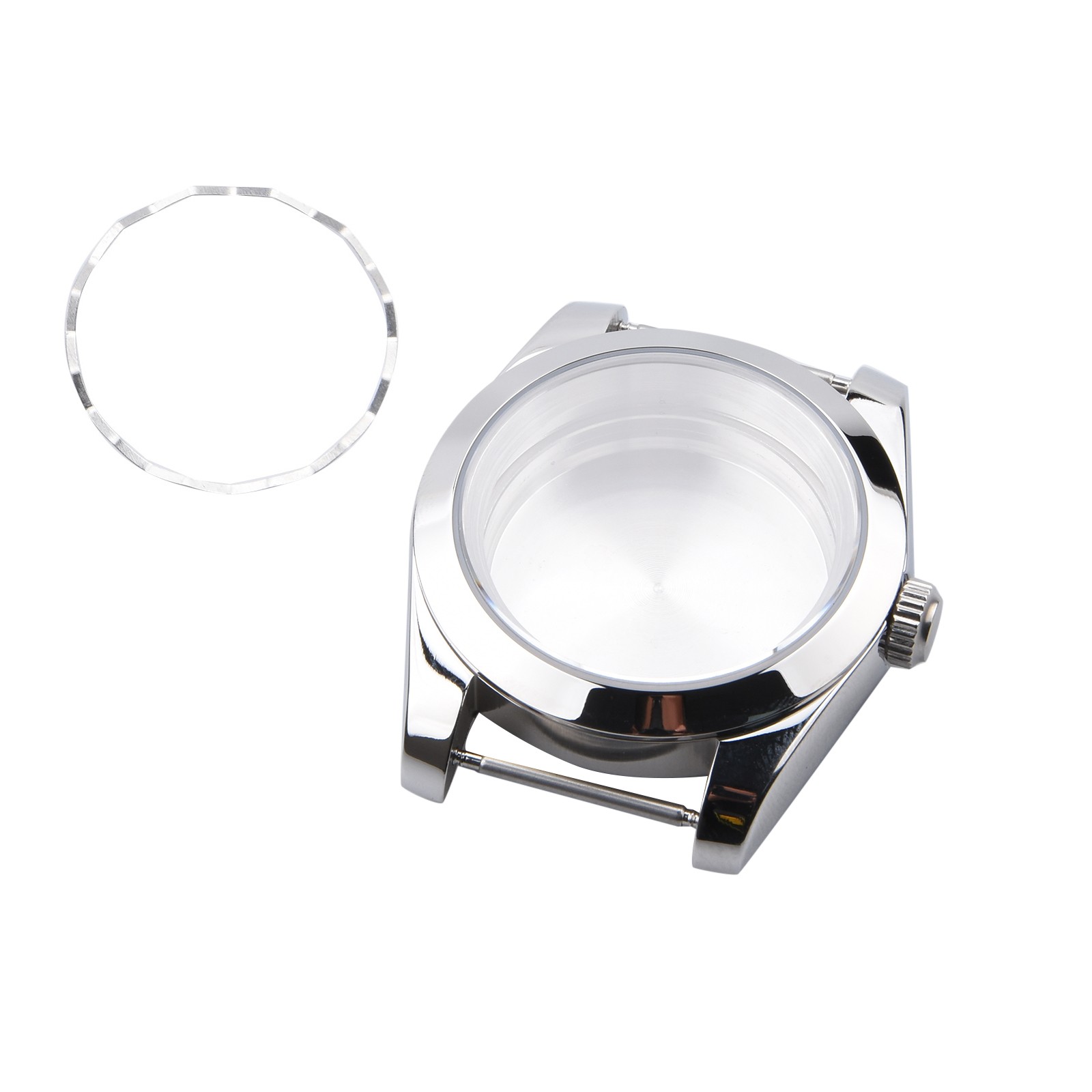 39mm Watch Case Waterproof For Seiko NH35 NH36 Watch Movement Replace Parts nq