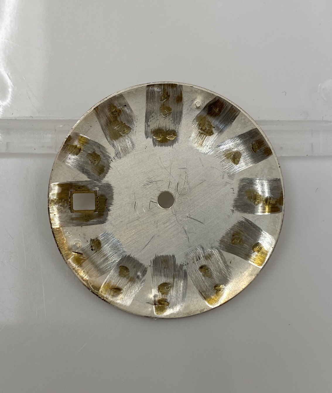 Original Omega Caliber 565 Silver/Gold Stick Dial