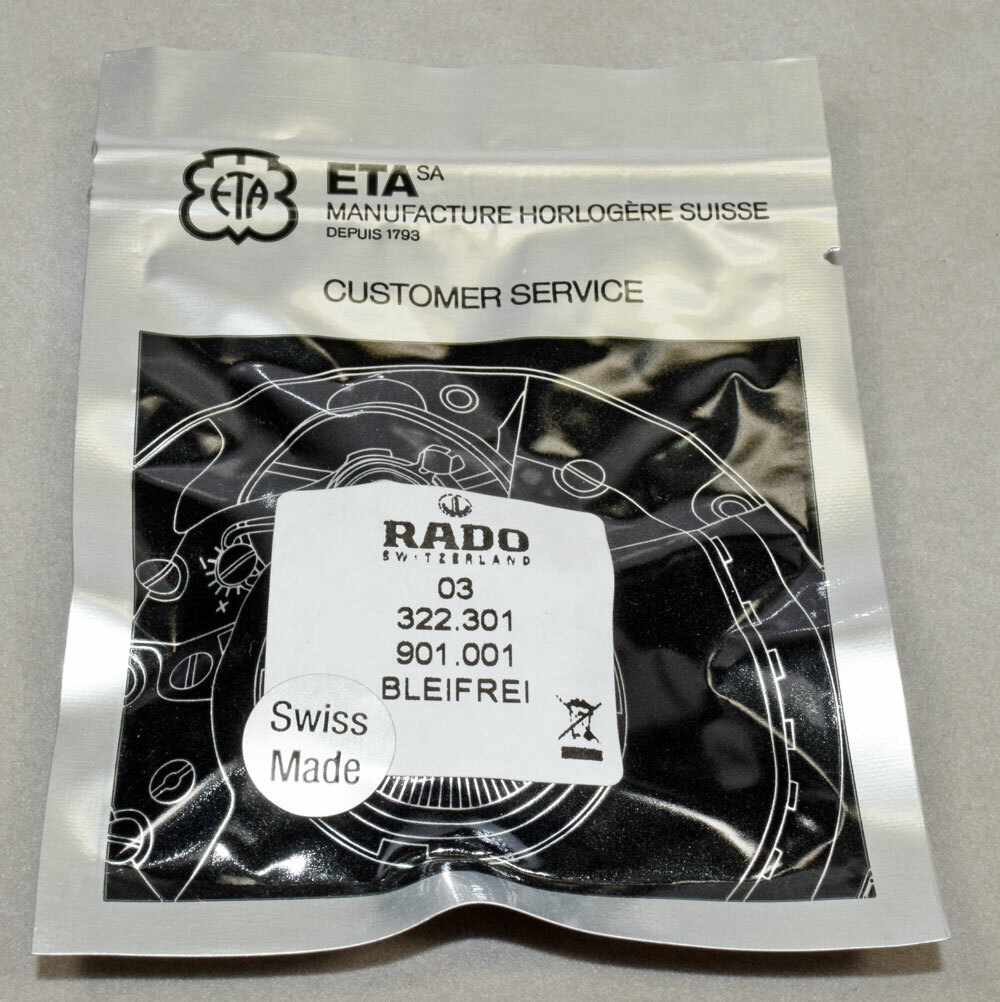 NEW Rado Swiss ETA Quartz Watch Movement Module Part 901.001 – 322.301