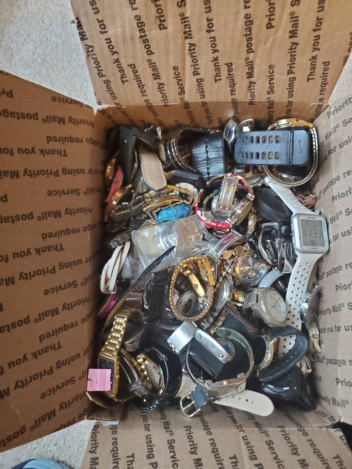 Watch Lot Parts, Some May Work.
