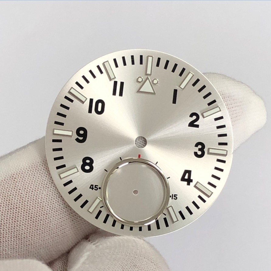 38.8mm Watch Luminous Dial 6 o’clock Subdial for ST3621/ETA6498 Movement