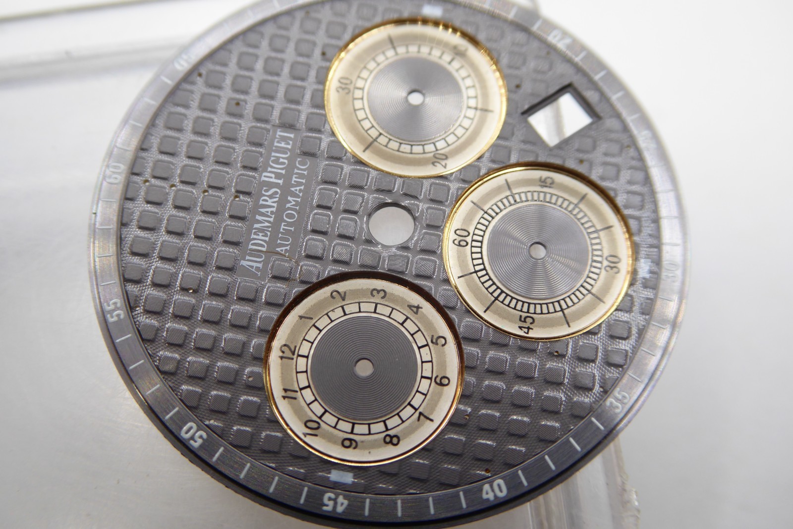 Audemars Piguet Royal Oak Chrono rare gray dial, unfinished 26022OR