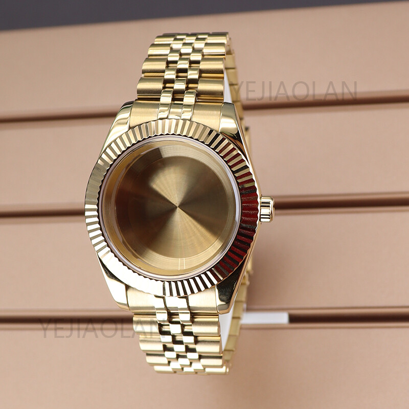 316 stainless steel 36mm/39mm Watch Case nh35 Jubilee Bracelet For nh36 Movement