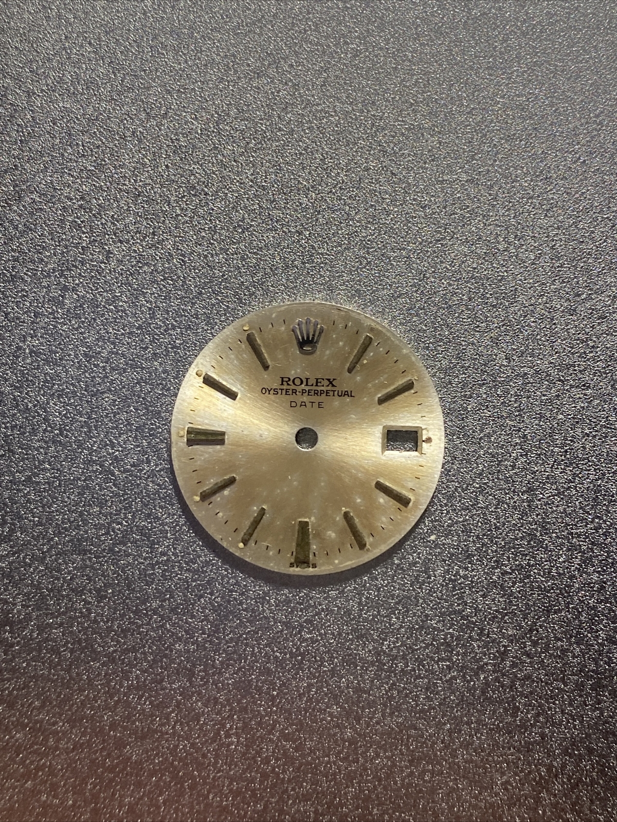 Rolex PUMPKIN Tropical Dial Lady Date 6917 6517 6916 6516 Refinished HAS SPOTS