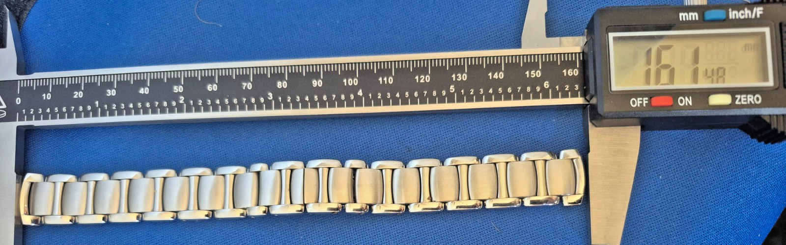 EBEL BRASILIA BAND BRACELET COMPLETE EXCELLENT FOR 16MM LUG WIDH CASE STEEL SS