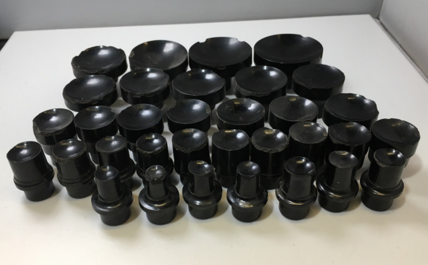 Robur Crystal Press Dies Acrylic/Bakelite Used Various Sizes