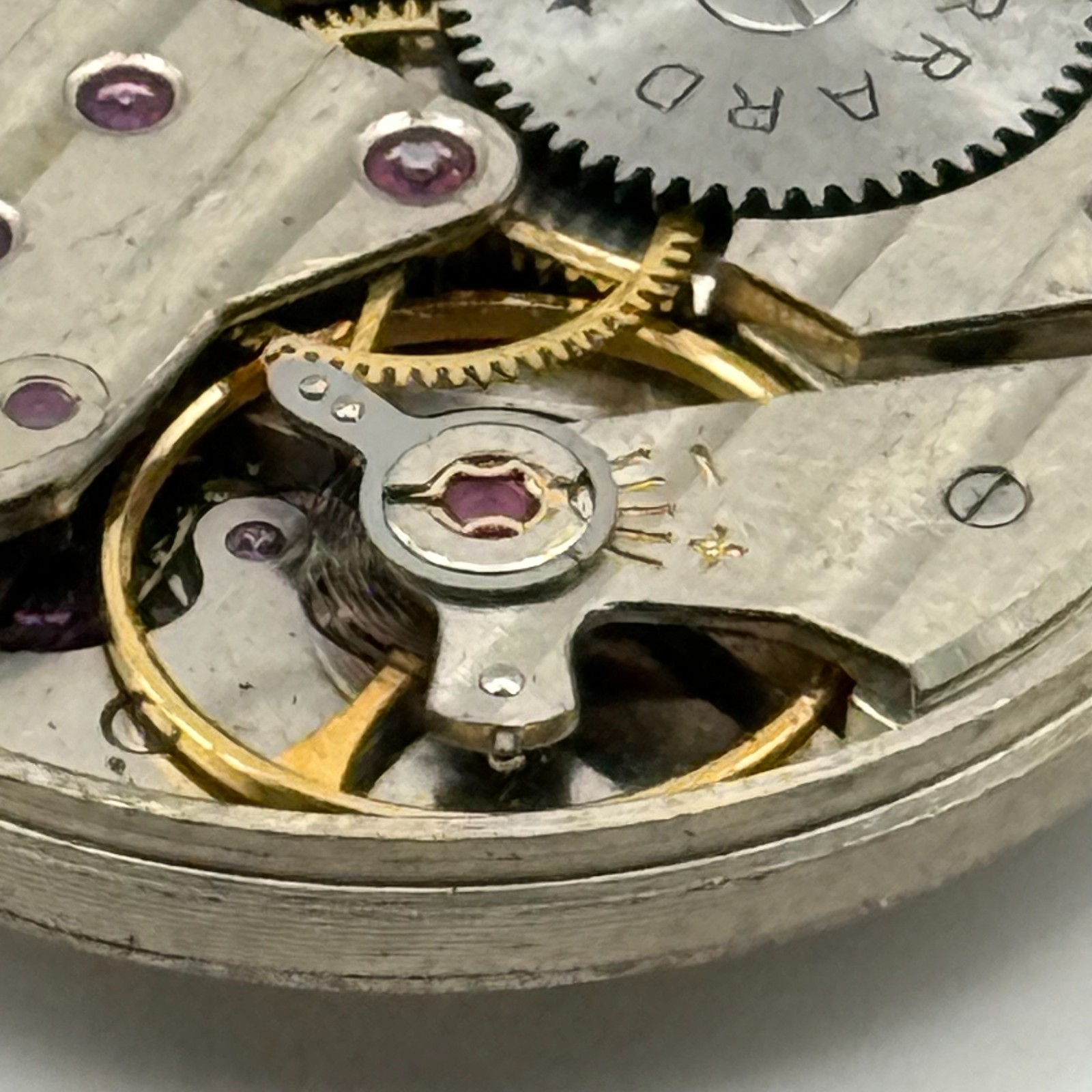 ETA 1120 Watch Movement Garrard Swiss 17 Jewels Sub Seconds Parts Repair 29.1mm