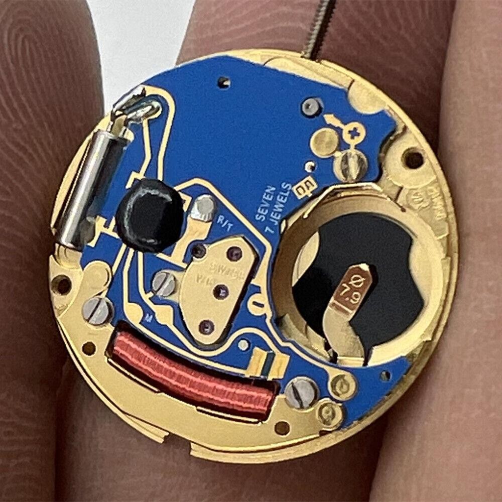 Swiss Made ETA 956.412 Quartz Watch Movement with 3 Hands and Date at 6