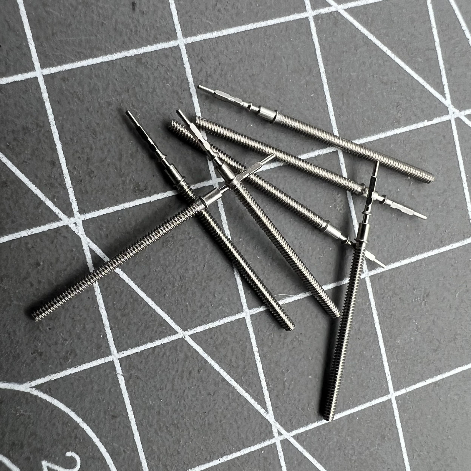 Watch Winding Stems Spare Parts Fit For VX12E VX32E VX42E Movement Watch Part