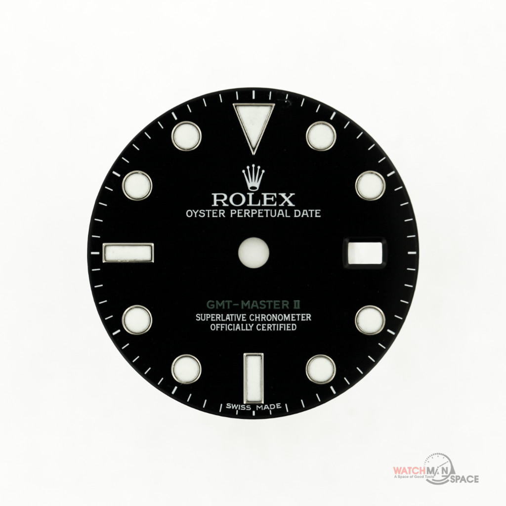 Original Men’s Rolex GMT Master II 40mm Date 116710 Gloss Black Dial S/S #H35
