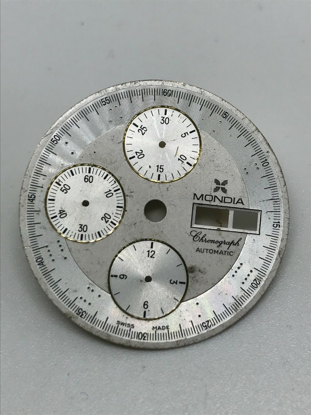 Mondia Chronograph Automatic vintage 31mm, DIAL, PARTS REPAIRS