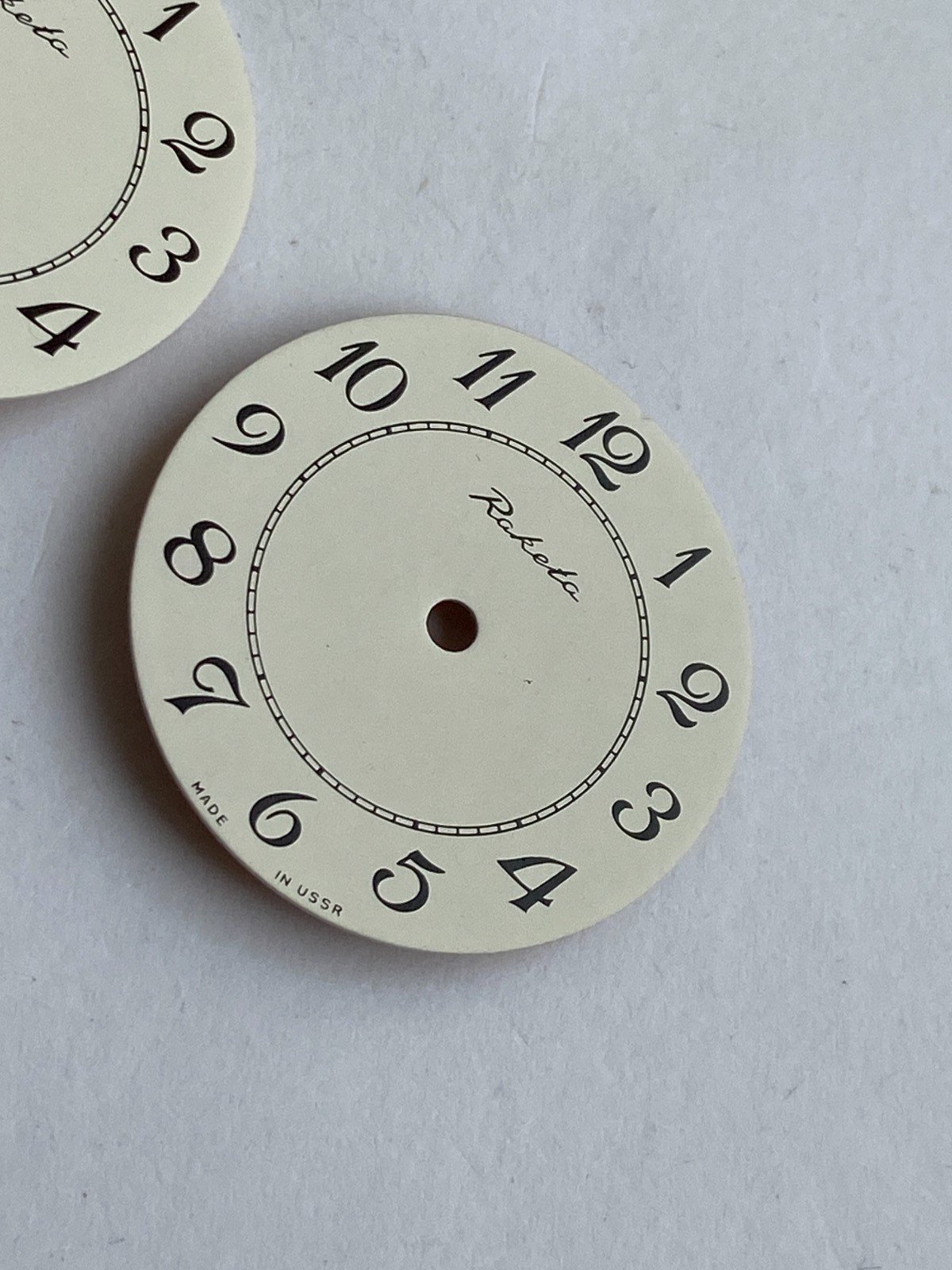 NOS LOT WATCH RAKETA WHITE DIAL 2609 HA 19 JEWELS RARE NEW OLD STOCK PARTS USSR