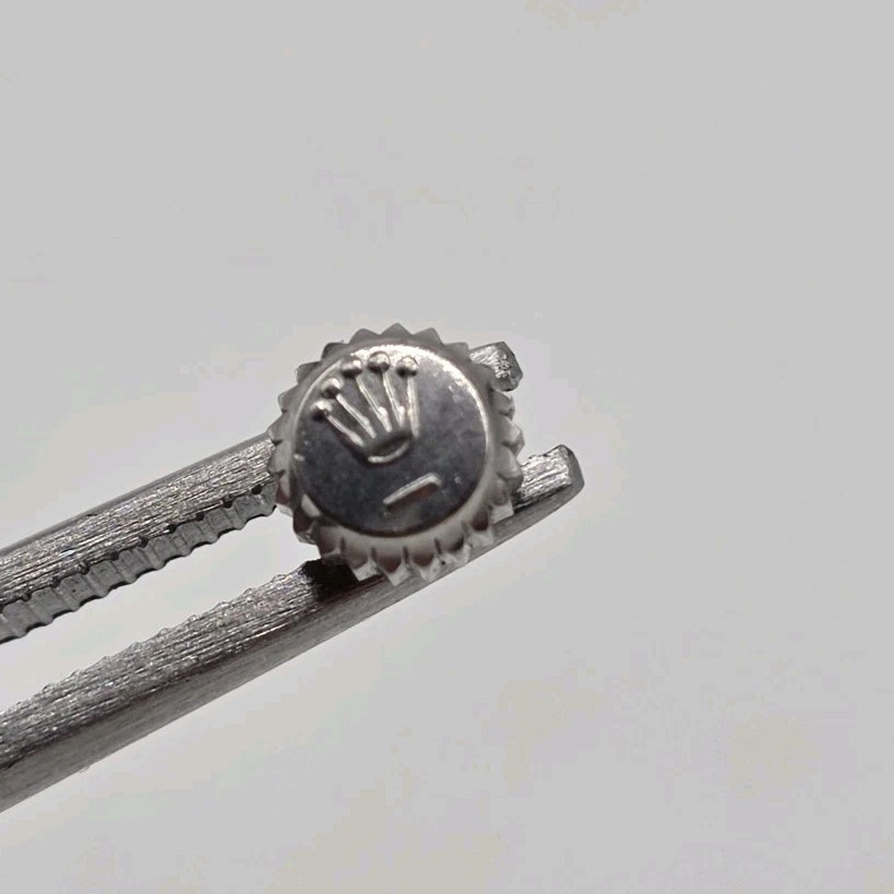 Rolex 5mm Crown Stainless Steel Twinlock Parts #4