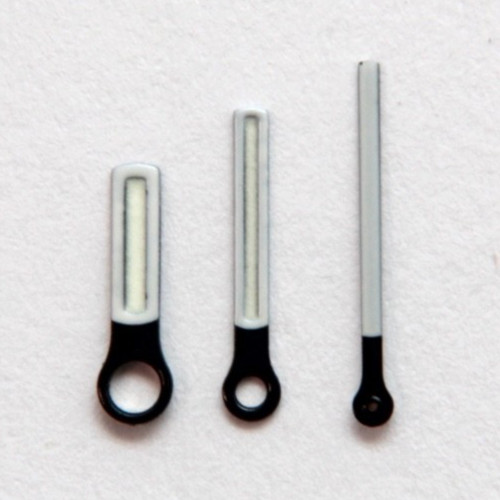 OEM GENUINE IKEPOD MANATEE WATCH HANDS ENAMEL FINISH 0.90 x 1.50 x 0.25 NOS NEW