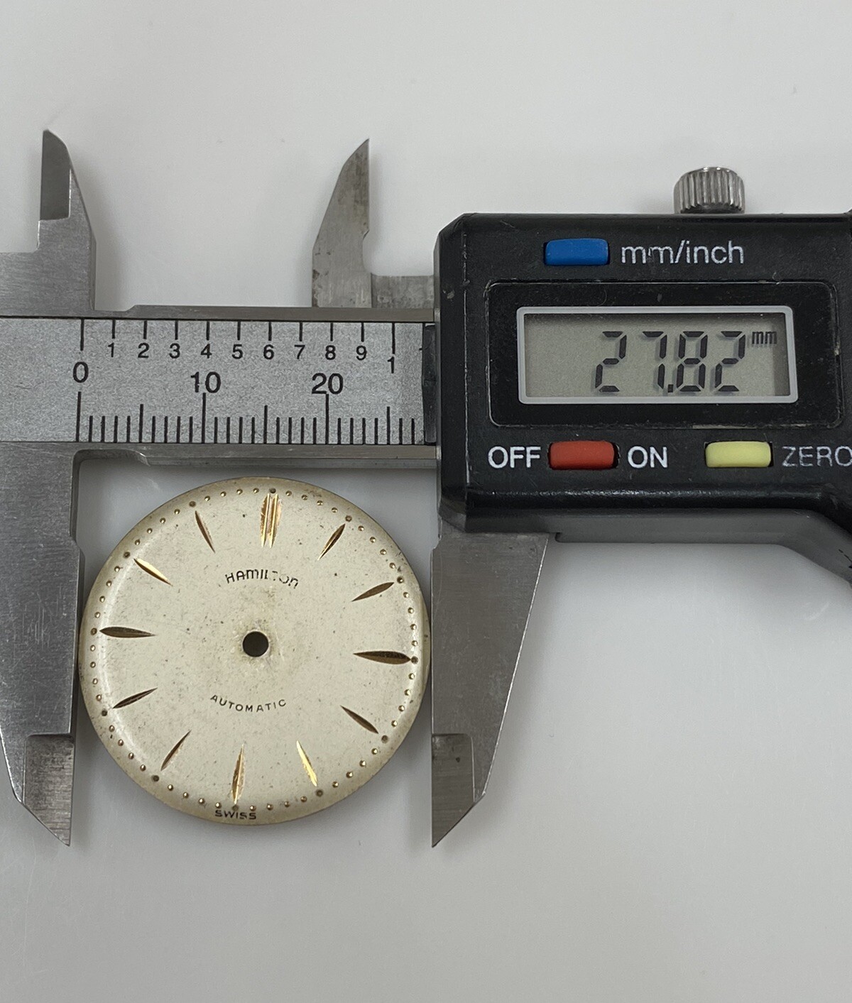 Original Vintage Hamilton Caliber 620 Dial
