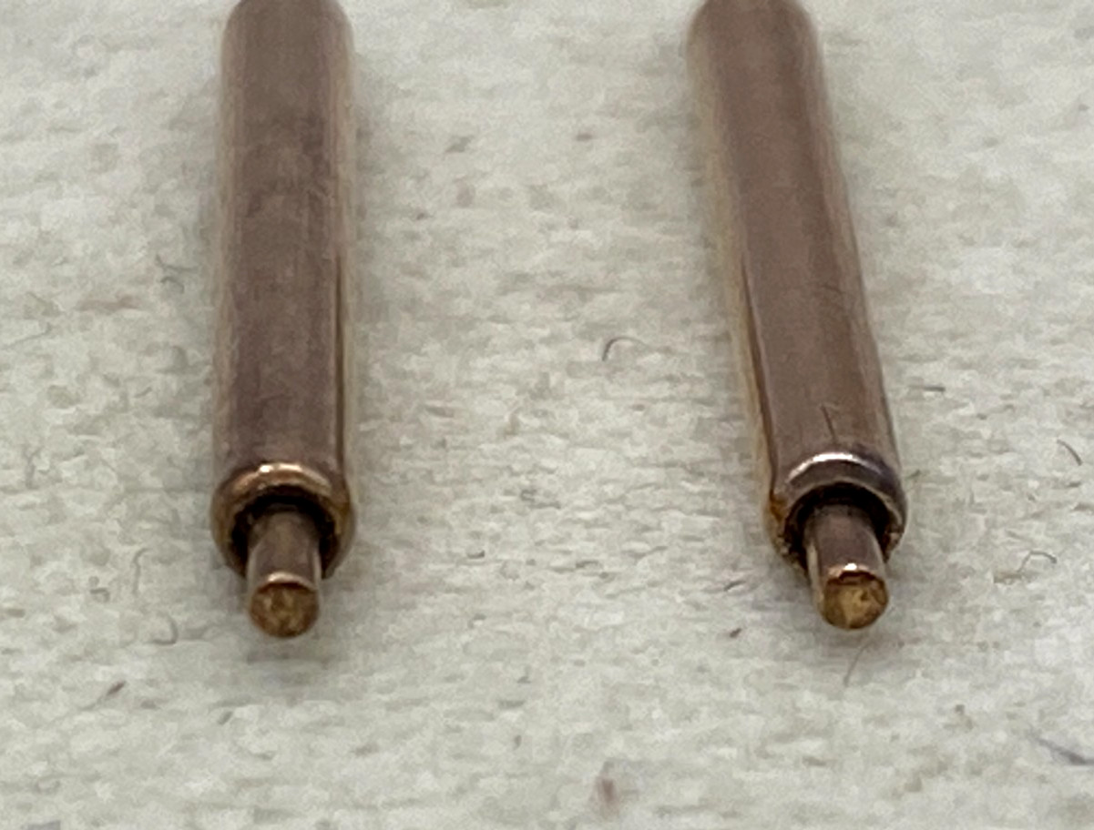 Rolex 18k Yellow Gold Datejust 13mm Spring Bar Watch Case Pins 6917 / 69178