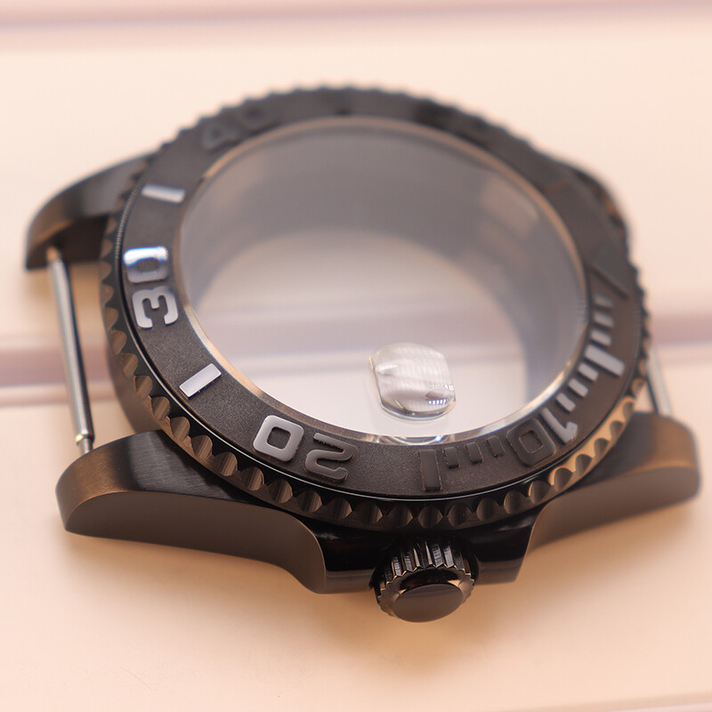 40mm Diver Watch Case Sapphire Glass For Seiko nh35 36 8215 Movement 28.5mm Dial