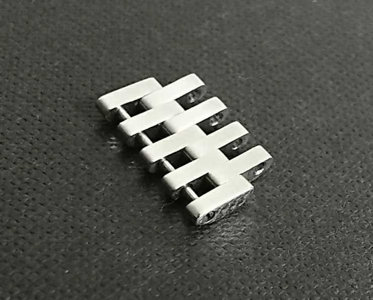 Genuine New FRANCK MULLER Long Island 902QZ 16mm Band Bracelet Link Glossy #788