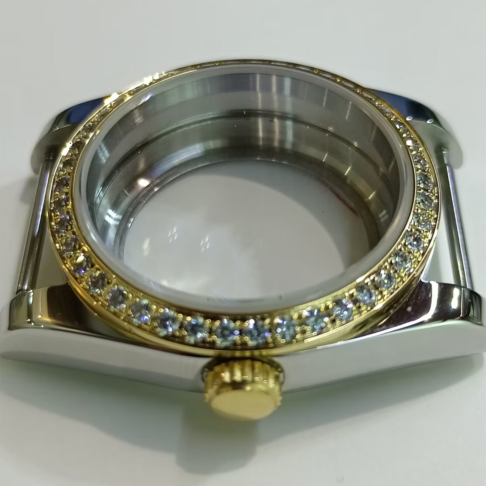 For NH35/NH36 Movement 36MM Watch Case Sapphire Glass Watch Accessories