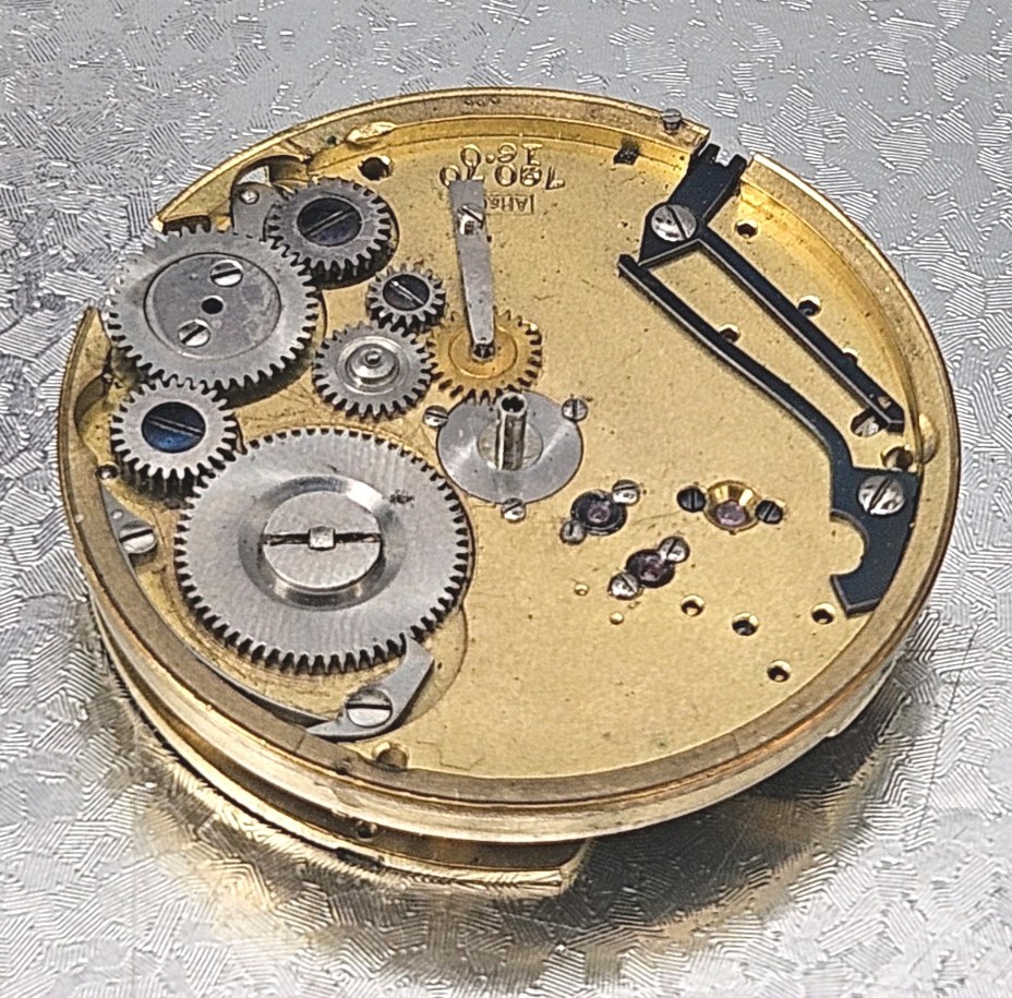 Antique Thomas Russell & Son English Lever Pocket Watch Movement Liverpool