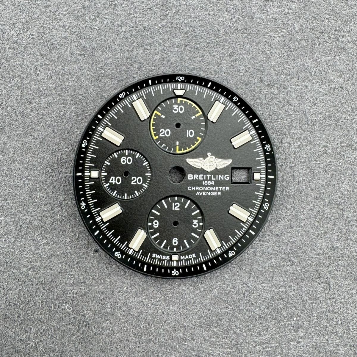 Breitling Dial Dial Avenger Chrono A13317 Black