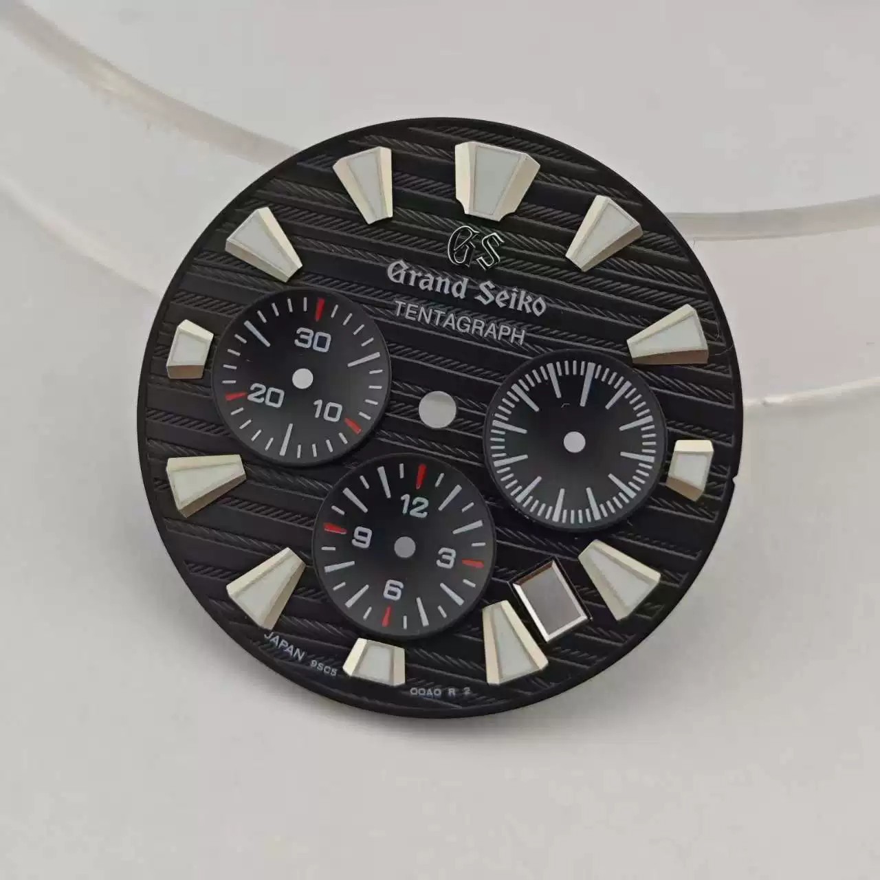 44.5mm Stainless Watch Case+Strap Sapphire for VK63 VK64 Movement 32.5mm Dial