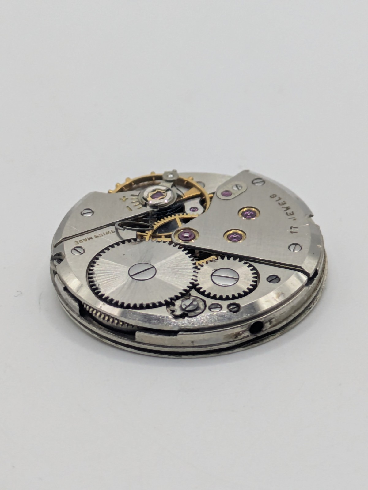Garrard ETA 1120 Manual Wind Watch Movement Swiss Made See Photos & Video 27.1mm