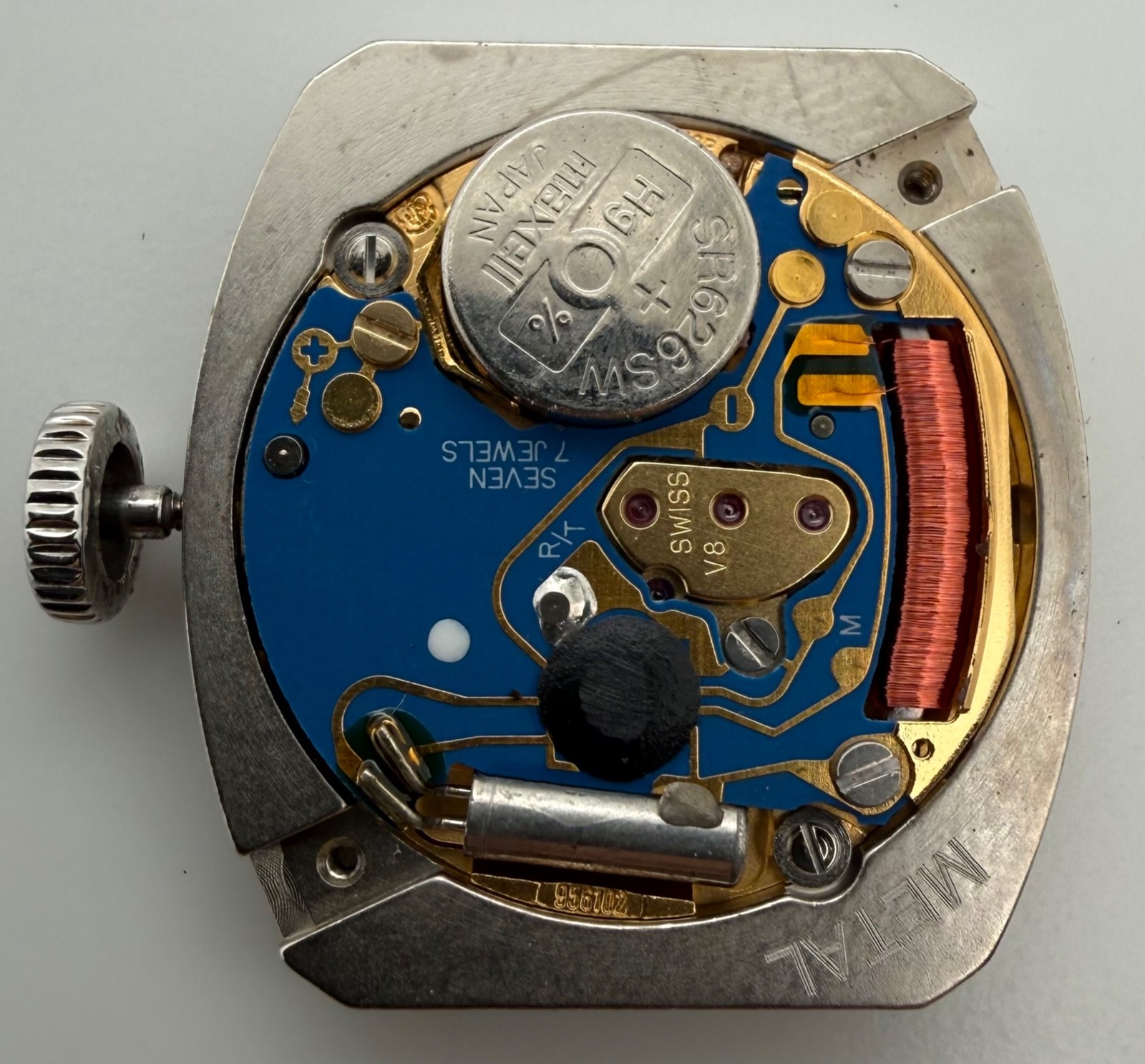 Bedat & Co Genève No. 8 Swiss Quartz Watch Movement Dial Hands Crown Ladies