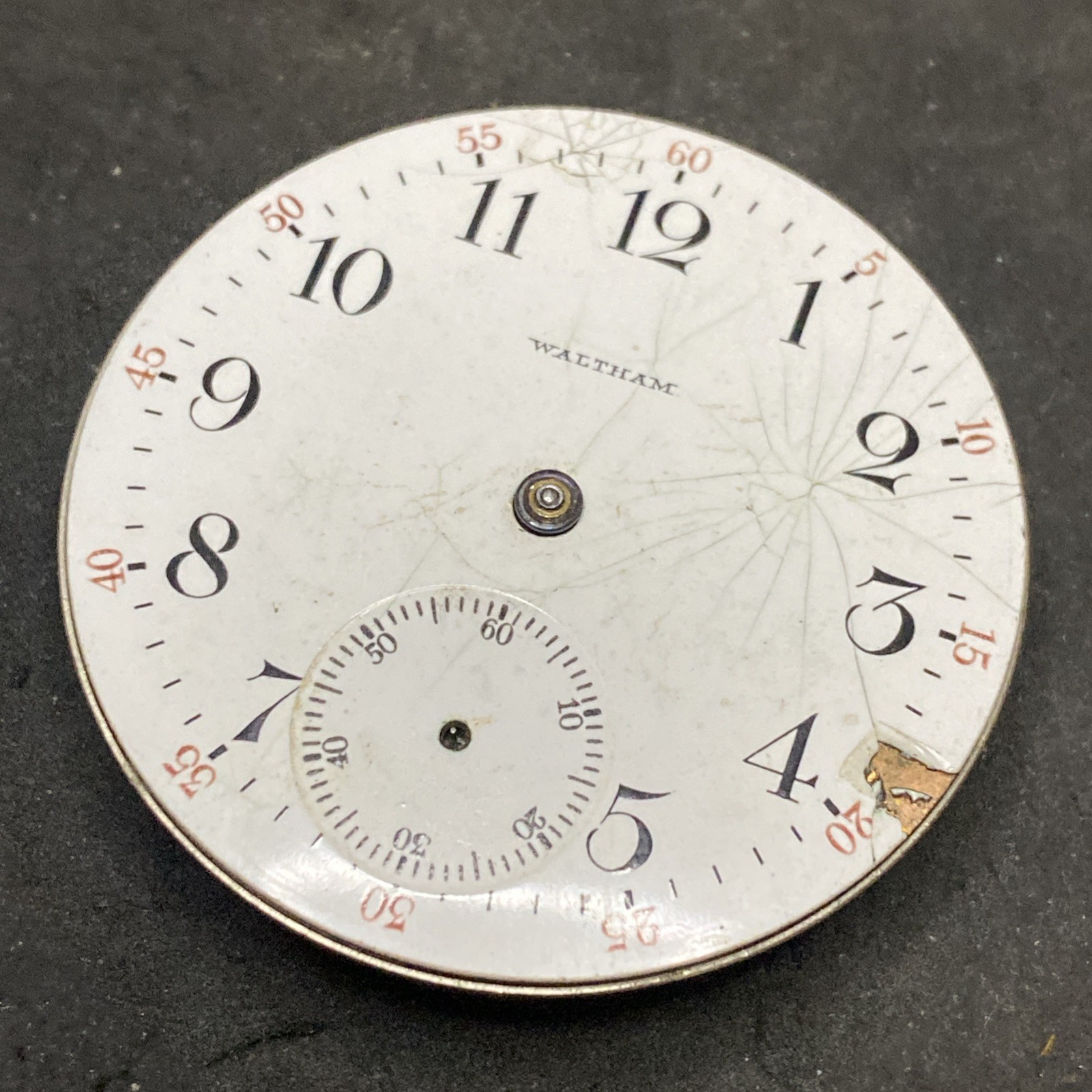 Waltham Grade 625 Pocket Watch Movement Size 16s 17j Openface 1908 Model F8844