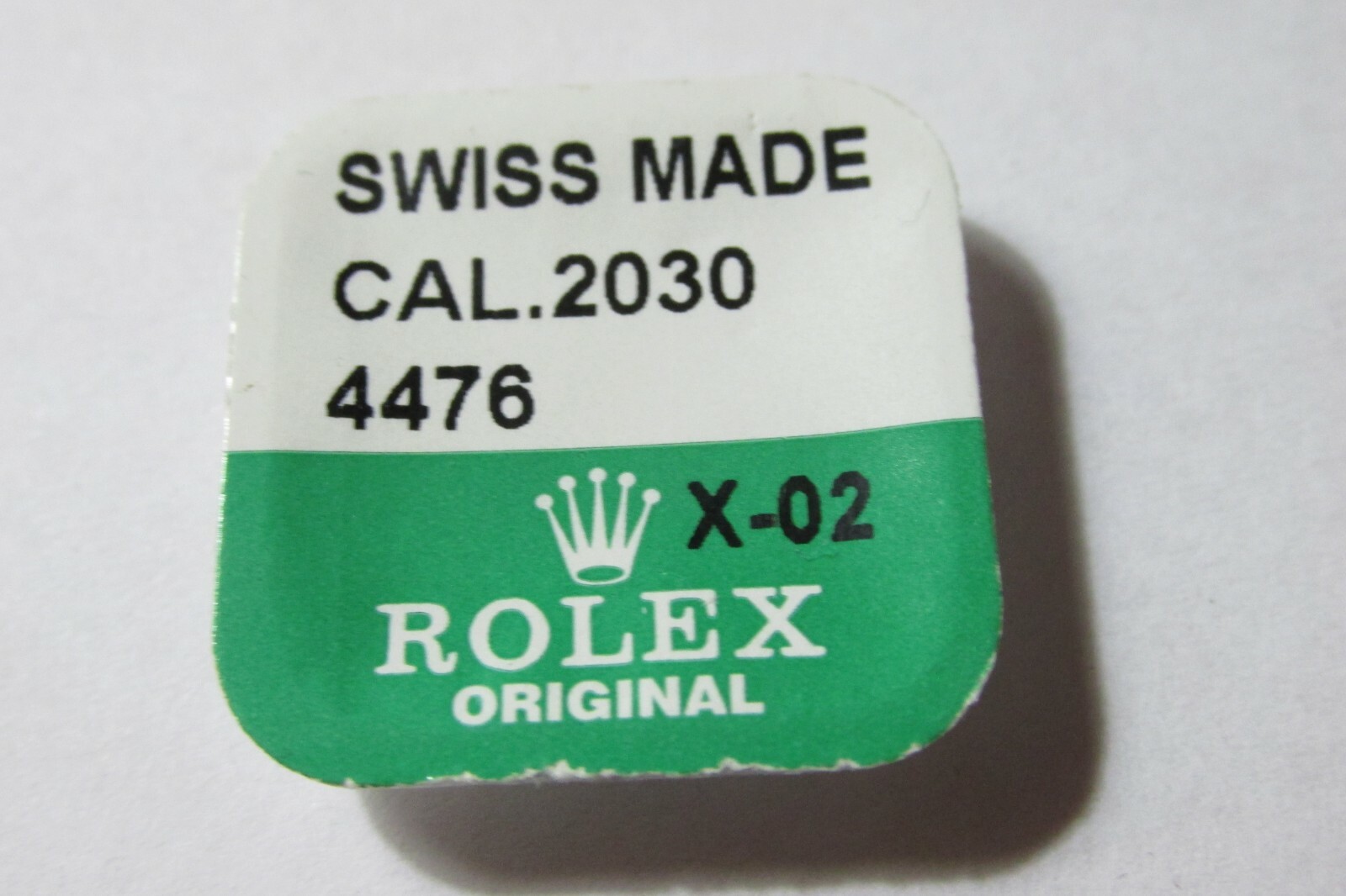 Rolex Caliber 2030 Part 4476 Axle for Oscillating Weight NOS Sealed H