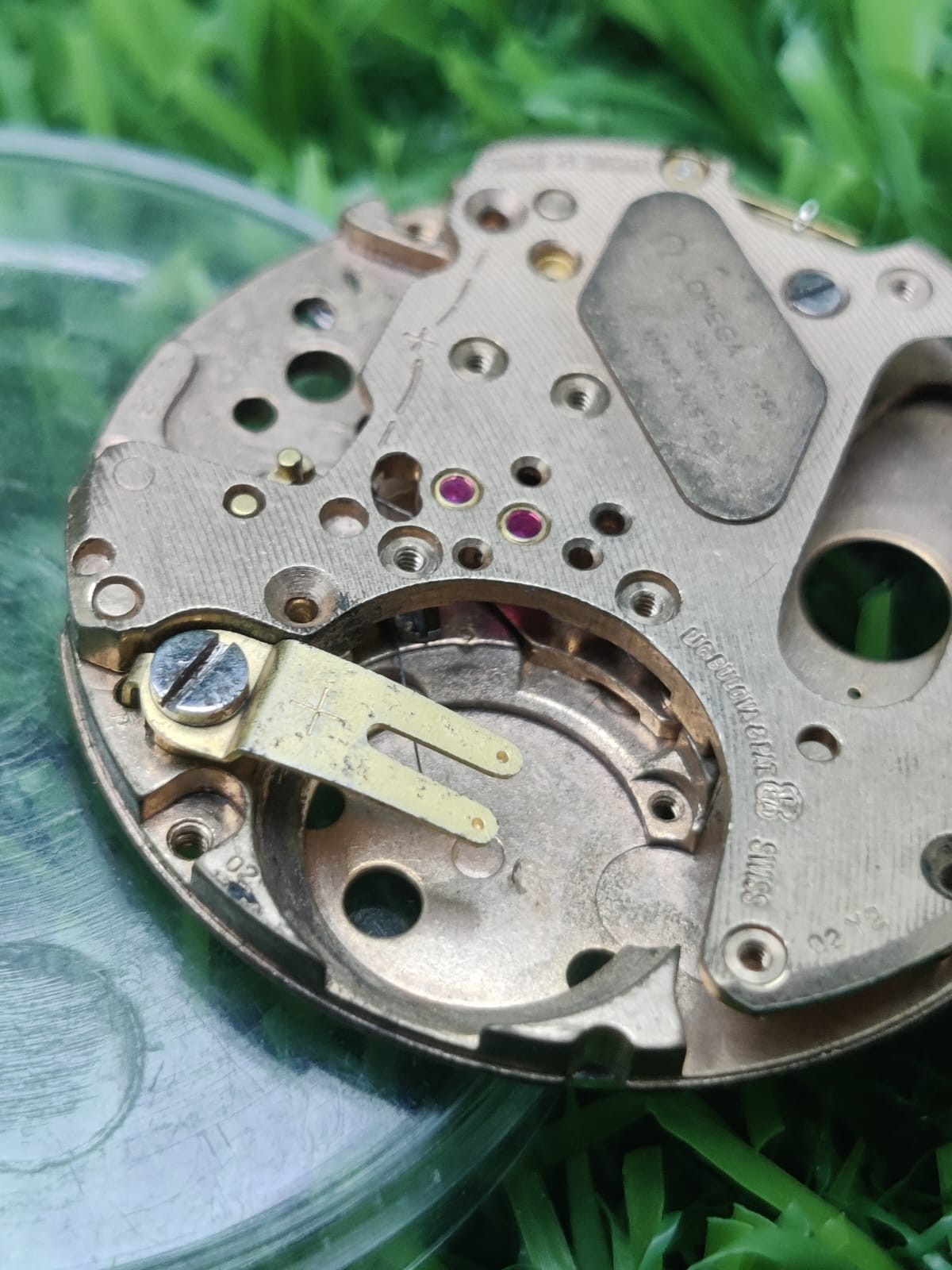 OMEGA Movement ESA Cal 9162,Omega f300 Watch Movement Plates