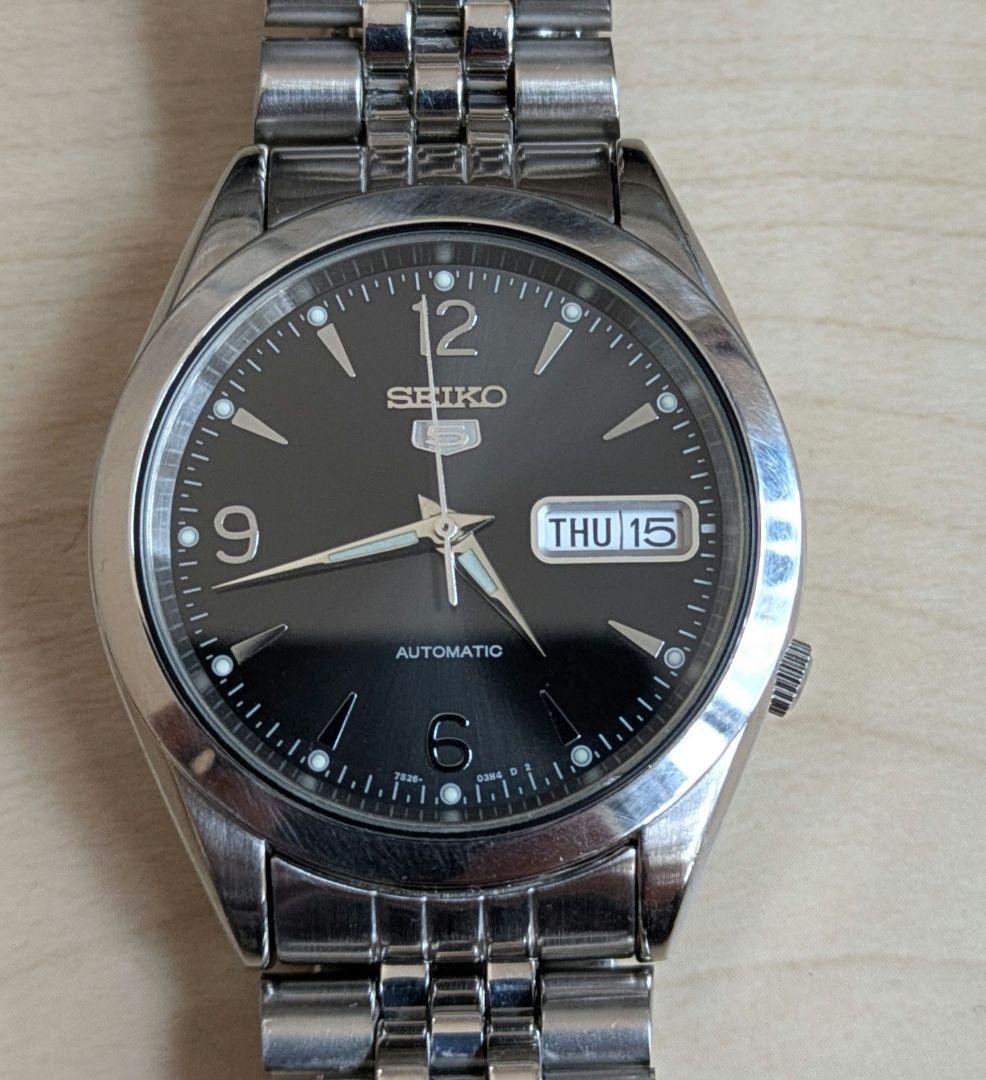 Seiko 5 movement replaced with a new one.